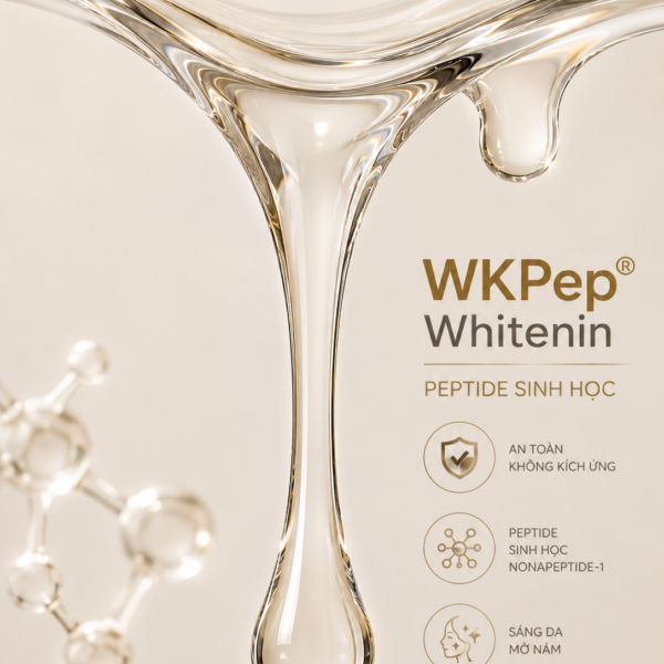 Whitenin peptide sinh học sáng da mờ nám